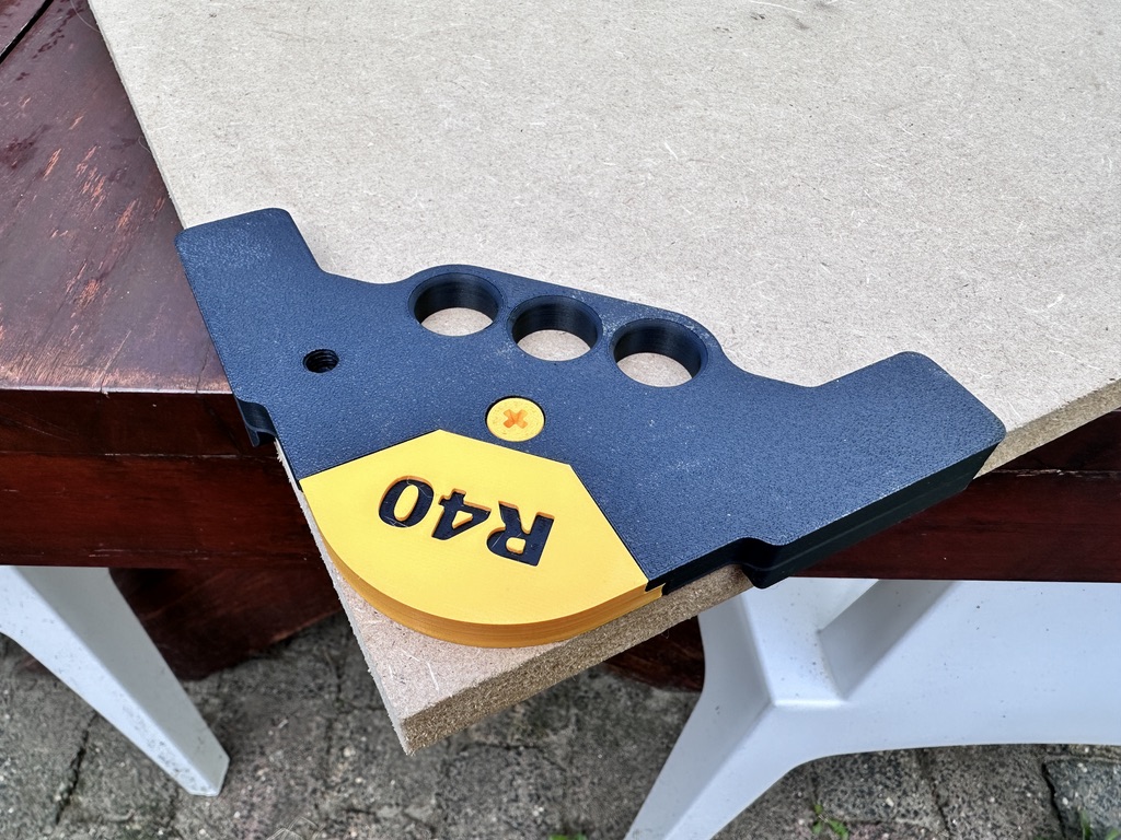 Ronde hoeken mallen frees set | 8 verschillende rondingen, R5 t/m R40