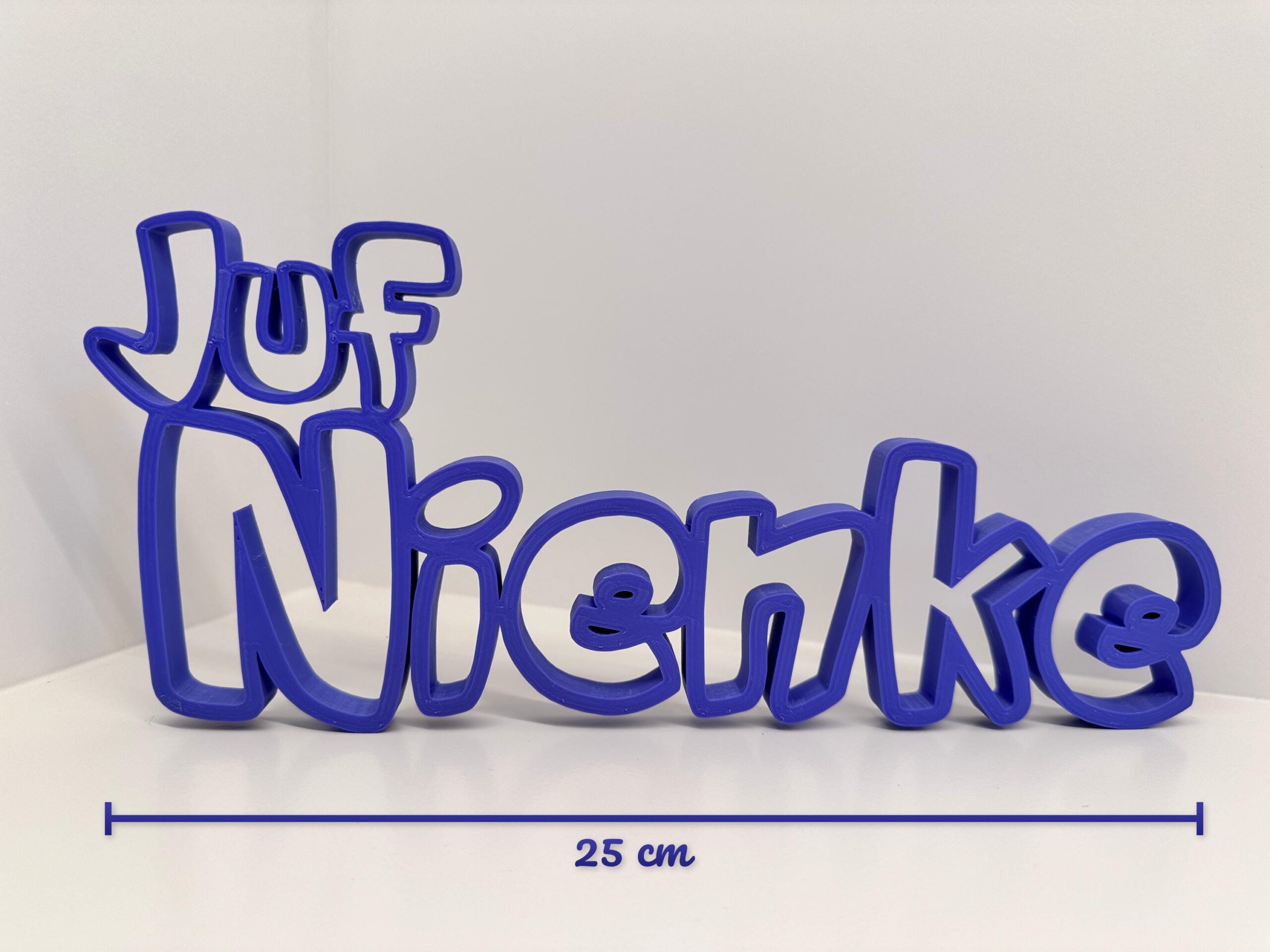 Gepersonaliseerd 3D naambord 2